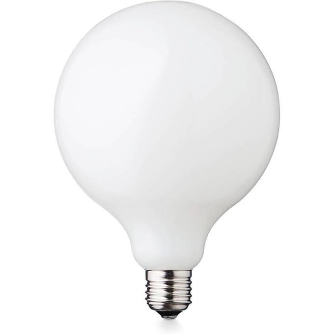DESIGN BY US LED lamp Globe, E27, Ø 12,5 cm, mat, 5 W, 2.200 K