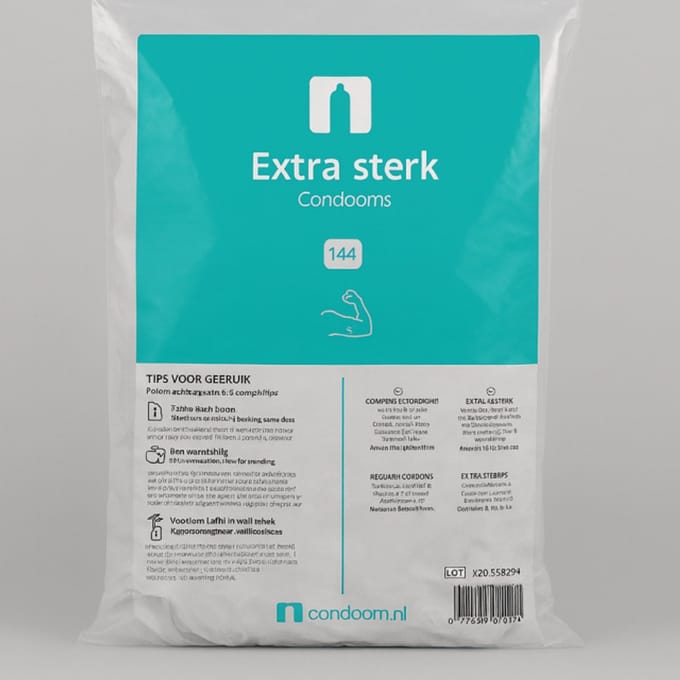Condoom.nl Extra Sterk Condooms - 144 stuks
