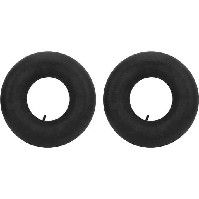 2 STUKS 16X6.50?8.0 Binnenband met TR13 Recht Ventiel Rubber Vervanging voor John Deere black