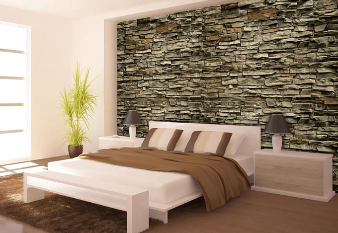 Stone Wall Photo Wallcovering