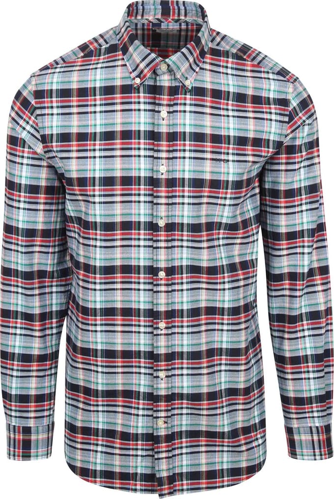 McGregor Overhemd Ruiten Multicolour - Maat L - Heren - Overhemden Casual