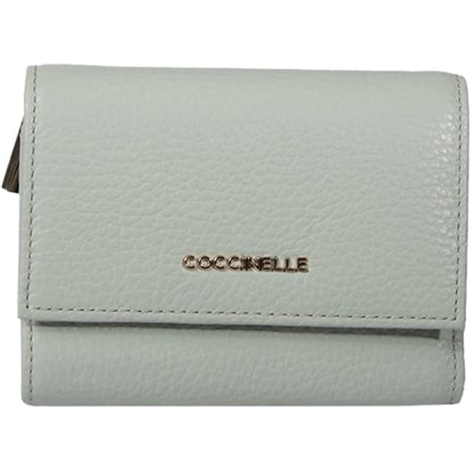 Coccinelle Metallic Soft Celadon Green Taglia: OS | Portafogli Outlet | Donna | Verde