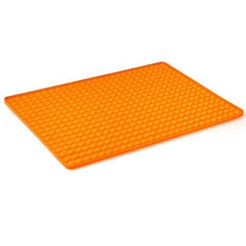 Siliconen Bak- en Grillmat - Mat met Stippen