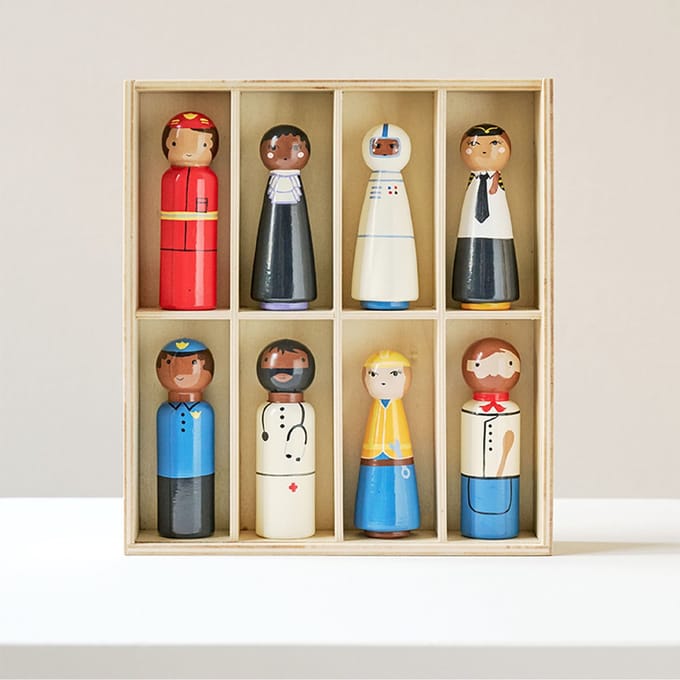 Petite Amélie Poppetjes Beroepen
