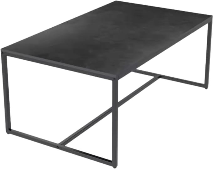 Eettafel Opulence - Marmer look - Uitschuifbaar - 150 to 180cm - Zwart