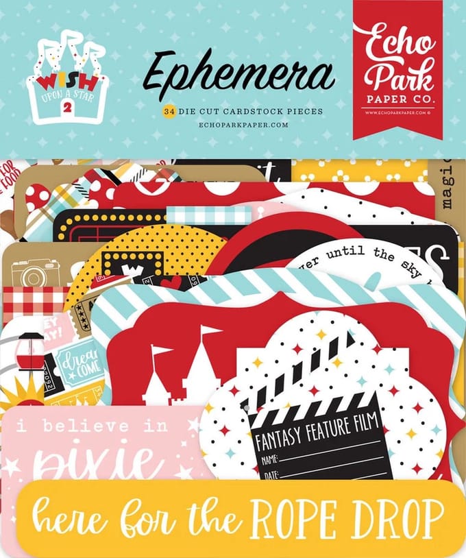 Echo Park - Wish Upon A Star 2 Ephemera (WUS306024)