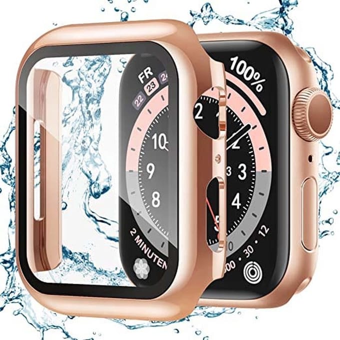 Screenprotector geschikt voor 7 45mm screenprotector - Screenprotector geschikt voor 7 bescherming - Rose Goud