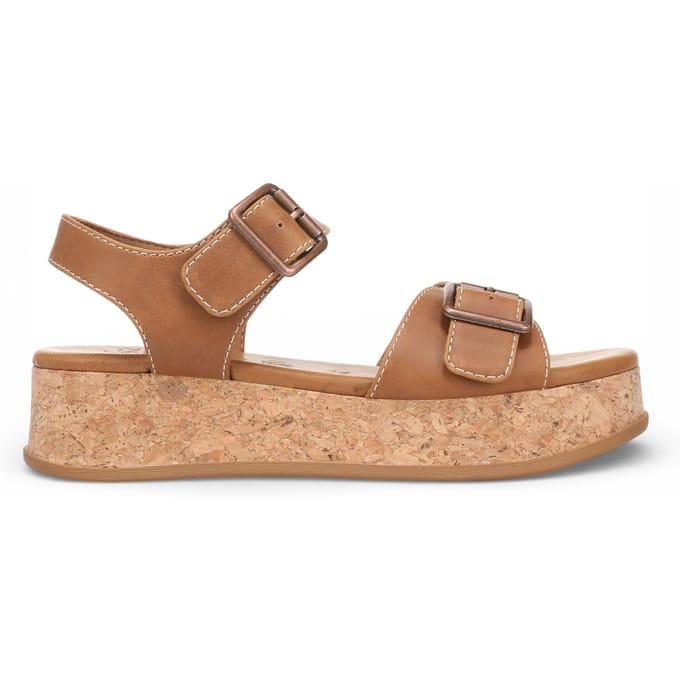 Blowfish Malibu Dames Tan nep leren Platform Sandals - Magisch