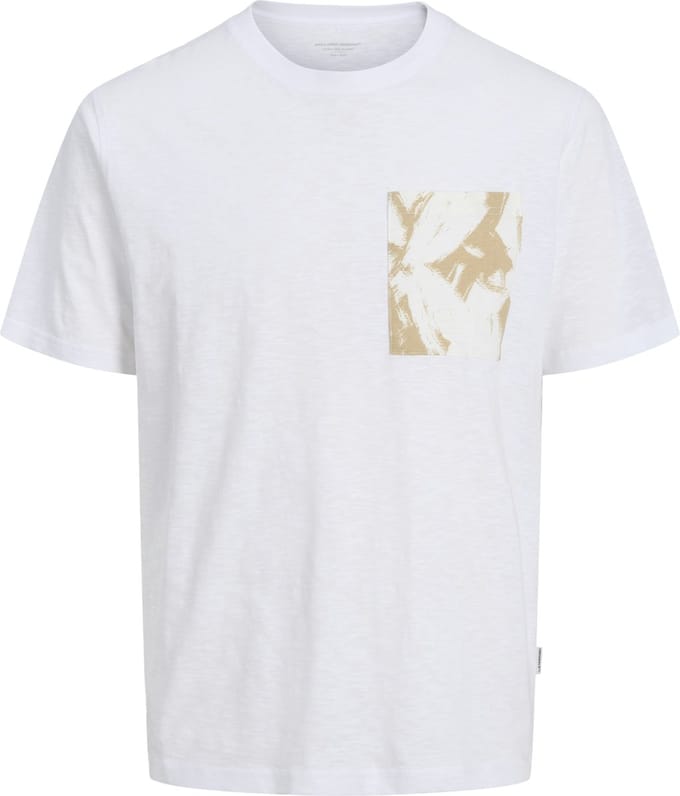 JACK&JONES - JORSPLIT AOP POCKET TEE SS CREW NECK - Heren - T-shirts