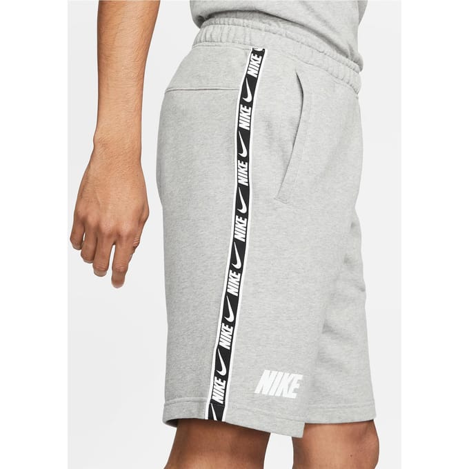 Nike NSW Repeat Heren Fleece Short Grijs