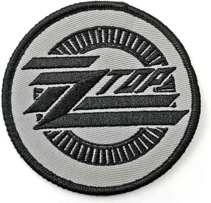 ZZ Top - Circle Logo Patch - Grijs/Zwart