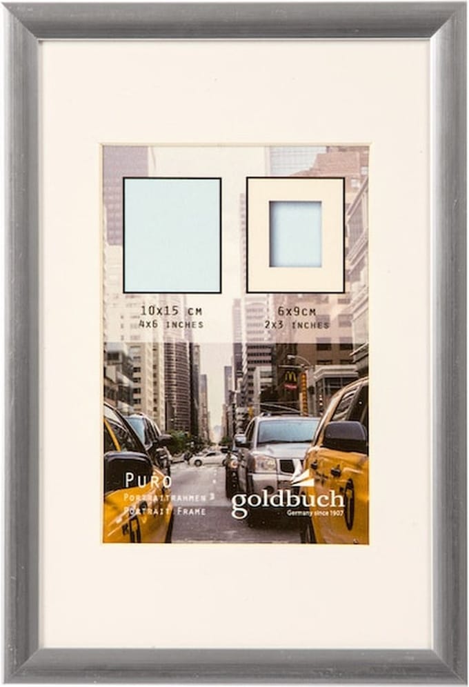 Fotolijst Puro - Zilver - 6x9 cm (10x15 cm)