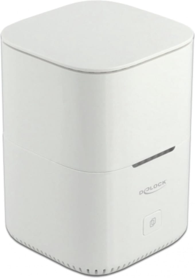 Delock M.2 Docking Station for 2 x M.2 NVMe PCIe SSD with Clone function