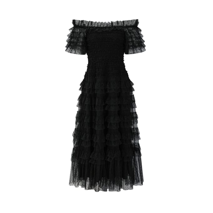 Nieuwe jurk taille en dunne grote rok medium en lange rok temperament effen kleur jurk XL