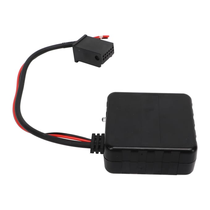 Câble Adaptateur Bluetooth Aux 5-12V Récepteur Audio Émetteur Amplificateur Filtre de Bruit pour E85 E86 2003-2008 black