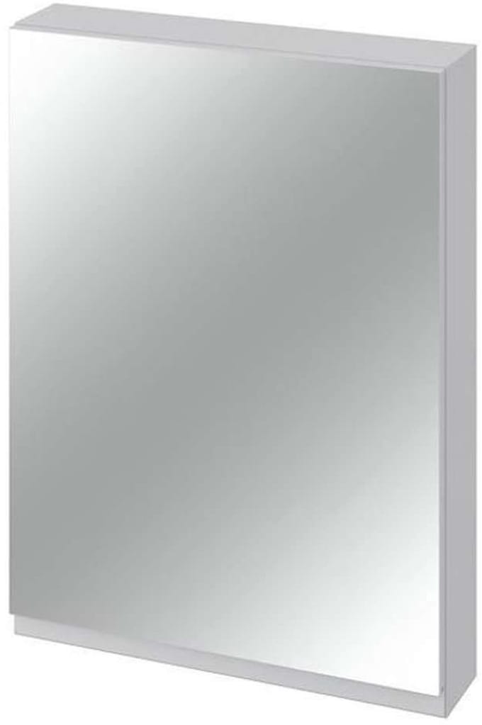 Cersanit Moduo - Spiegelkast, 80x60x14 cm, 1 deur, L/R scharnieren, grijs S929-017