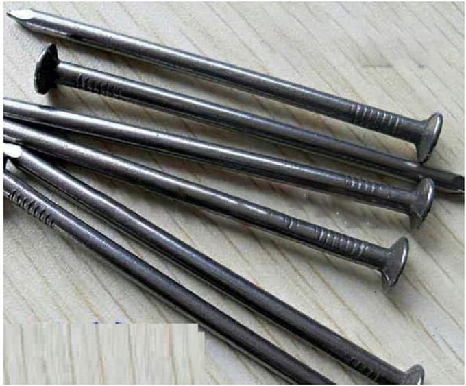 Houtbewerkingsspijkers - IJzeren spijkers - Constructiewerk - Hoge sterkte - 2 Inches - One Color