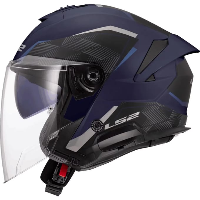 Jet motorhelm LS2 OF618 Verso II Air