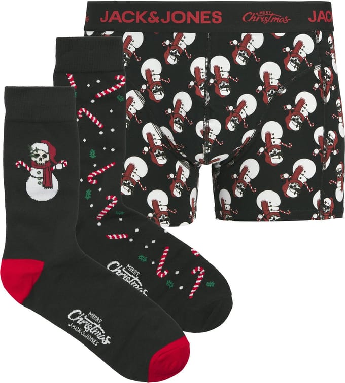 JACK&JONES - JACSNOW SKULLS GIFTBOX JNR - Jongens - Onderbroeken