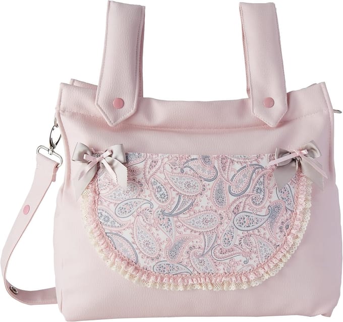 Roze Kinderwagen Boodschappentas voor Luiers en Accessoires