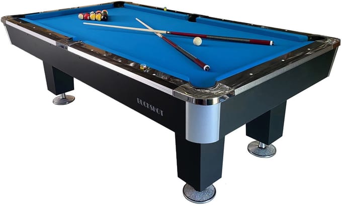 Leisteen Pooltafel 8ft BuckShot LeMans 4 Leg