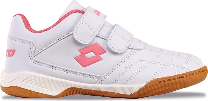 Lotto Shoes PACER K lage kindersneaker 2600110K wit/roze