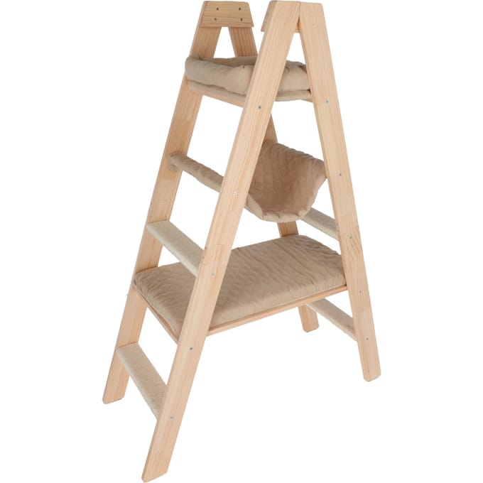 Kerbl Pet krabpaal Ladder beige kat