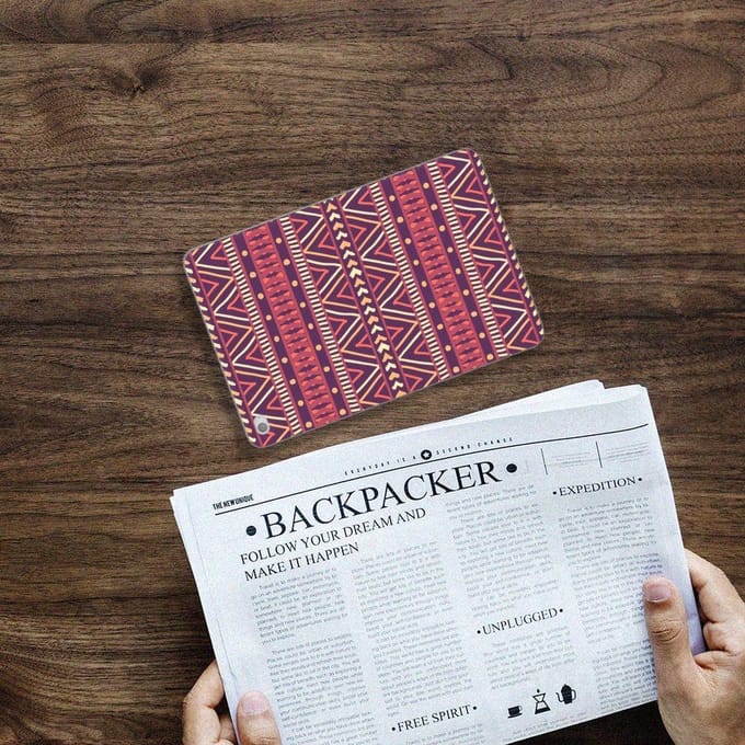 Apple iPad Mini 4 | Mini 5 (2019) Hippe Hoes Aztec Paars