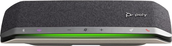 HP Poly Sync 40-M Speakerphone – Conference Speaker voor Vergaderruimtes – Bluetooth & USB-C/USB-A – Gecertificeerd voor Microsoft Teams – 30 uur batterij – Zwart