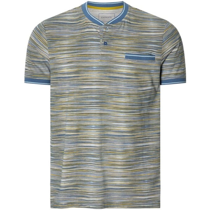 Babista herren T-Shirt - 48/50 - blauw - Plus Size