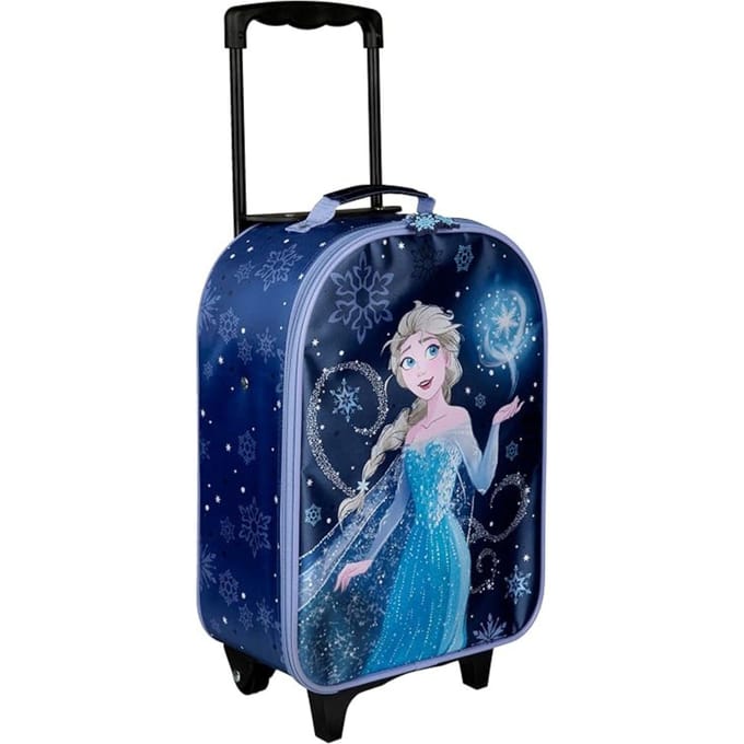 Frozen Trolley - Koffer - 27 x 13,5 x 38 cm - Blauw - Kinderen