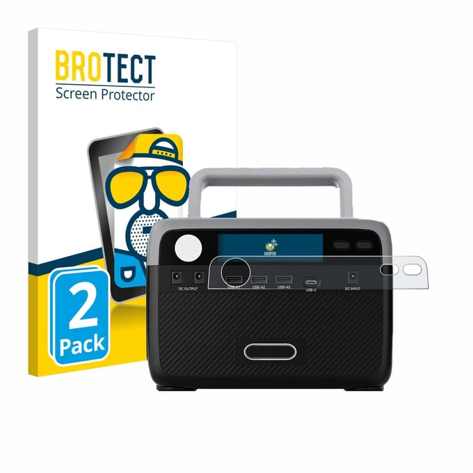 BROTECT - Screenprotector voor Flashfish BP030B - Folie Beschermfolie matte 2 Stuks