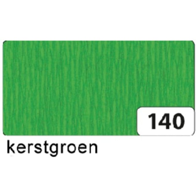 Crêpepapier folia 50x250cm 10vel 140 geelgroen