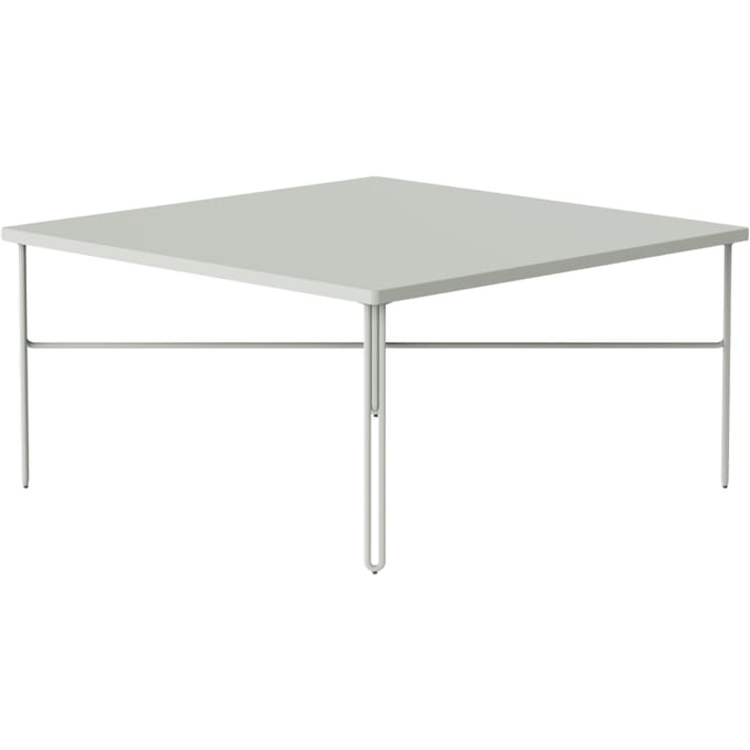 NINE Inline salontafel vierkant - hellgrau