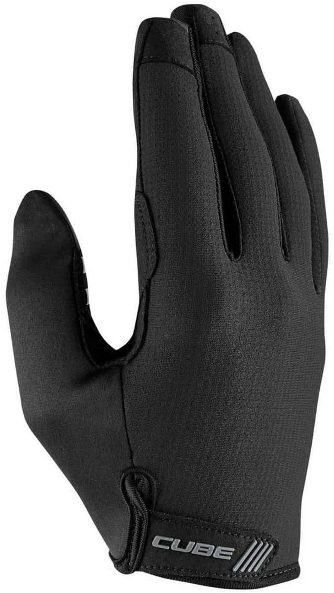 CUBE GLOVES NF ERGONOMICS GEL LONG FINGER BLACK