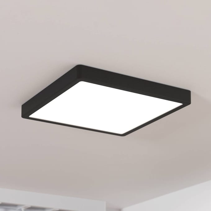 EGLO Fueva 5 Opbouwlamp - LED - 28,5 cm - Zwart - Dimbaar