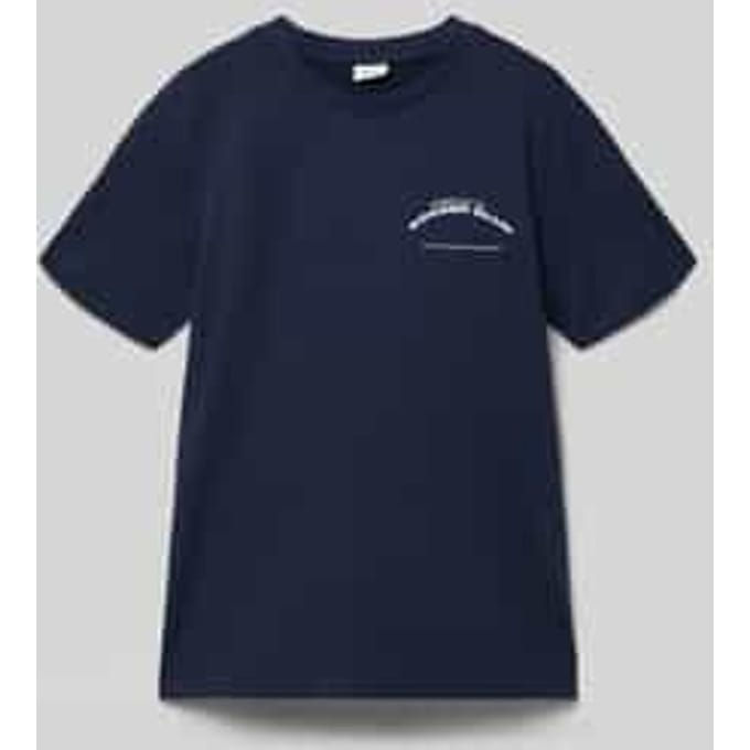 T-shirt van jersey met kleine print op de voorkant kind s.Oliver