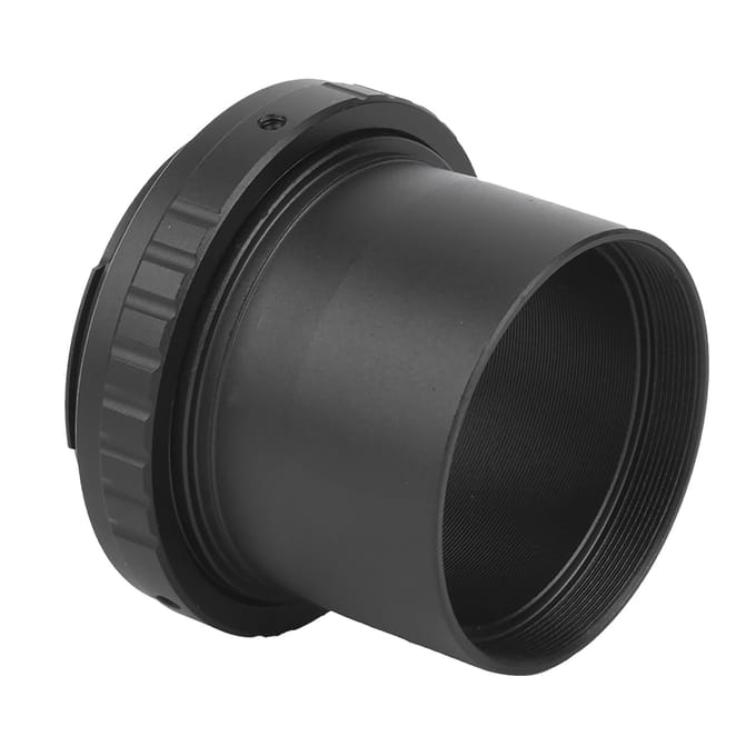 Bague d'adaptation pour télescope 48 mm en alliage d'aluminium de 2 pouces pour monture Canon EOS black