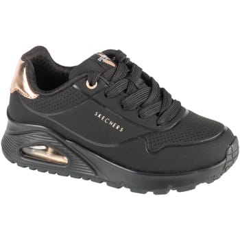 Skechers Uno Gen1 - Shimmer Away - Meisjes Sneakers - Zwart