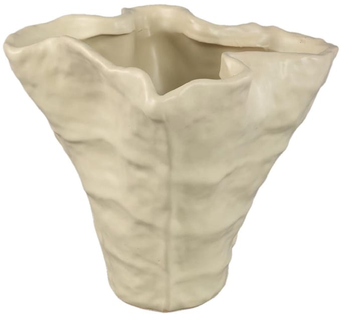 PTMD - Vaas Reff - Beige - 25x23x21.5cm