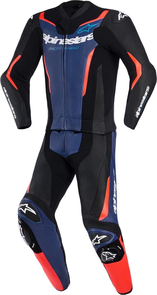 Alpinestars GP Force V2 Tweedelig Leren Motorfietspak -