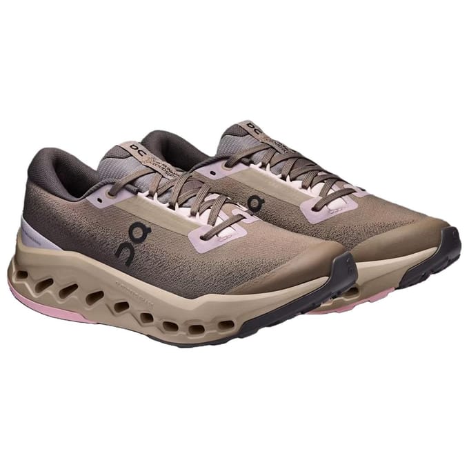 ON Cloudsurfer Trail 2 Waterdichte Cinder Desert Dames Sneakers Grijs 3WF30123318 36 gray
