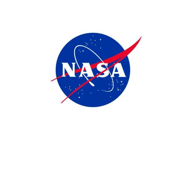 NASA Logo Insignia Dames T-shirt - Wit - M