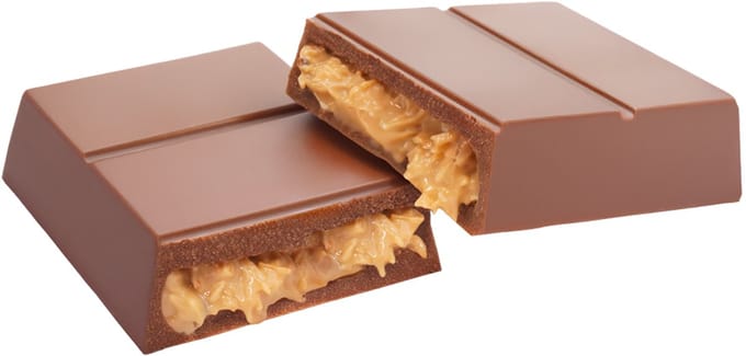 2 x 100 gram — Gevulde Chocolade Salted Peanut & Crispy