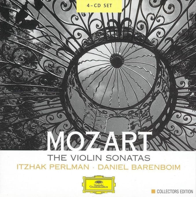 Daniel Barenboim, Itzhak Perlman - Mozart: The Violin Sonatas (4 CD)