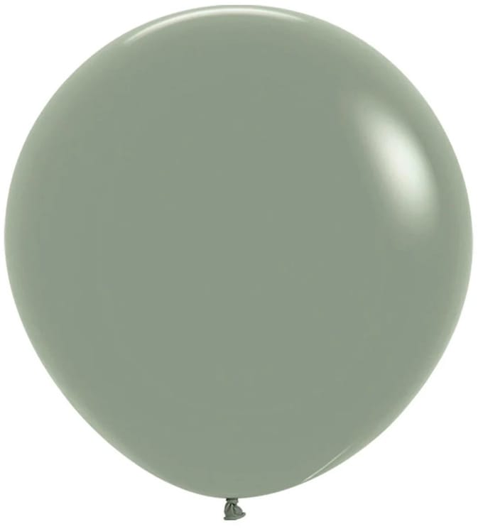 Sempertex Ballonnen pastel dusk laurel green | 3 stuk | 24 inch
