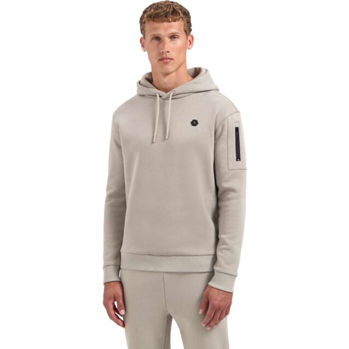 No Excess Sweater Hooded Brushed Clay Größe: M | Kaputzenpullis Outlet | Herren