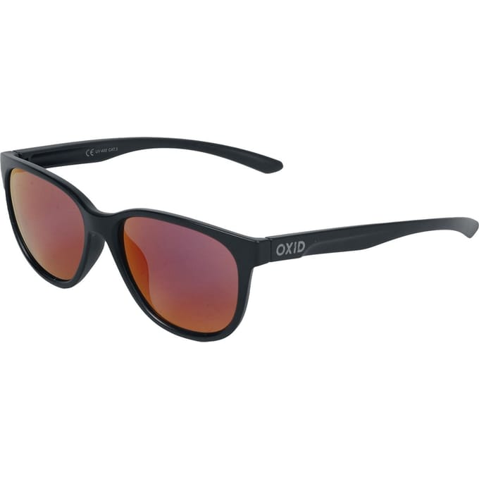OXID 2051 Unisex Zonnebril - zwart/rood - Standard