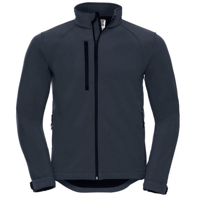 Russell Heren waterbestendig & winddicht Softshell-jasje (Franse marine)