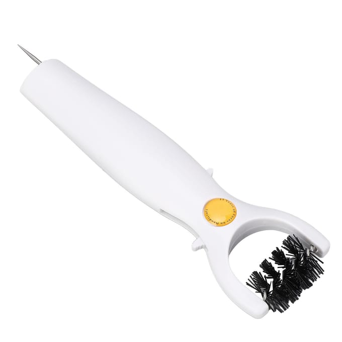 3-in-1 Multipurpose Knutselgereedschap Veelzijdig Draagbaar Die Brush Schuimrubber Pad Set voor Perforatie Embossing white
